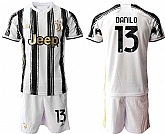 2020-21 Juventus 13 DANILO Home Soccer Jersey,baseball caps,new era cap wholesale,wholesale hats